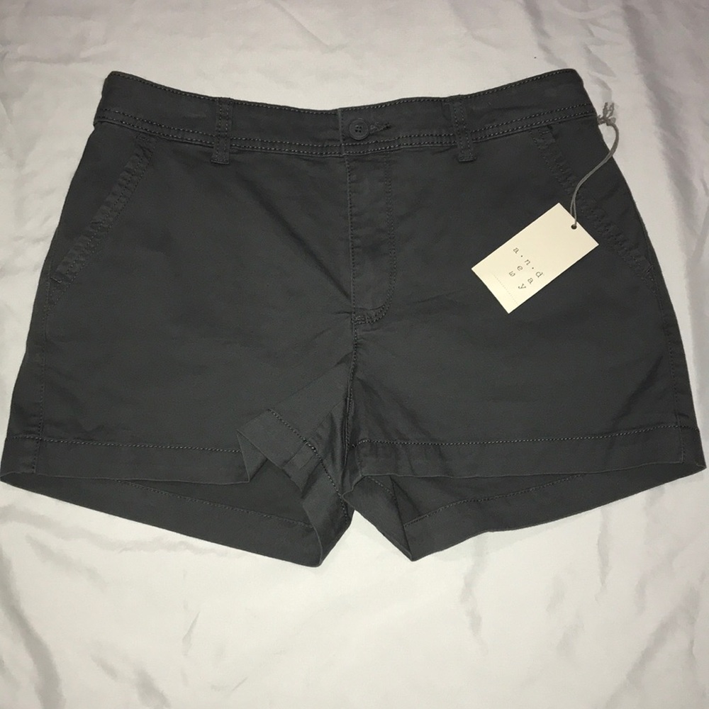 A New Day Charcoal Gray Shorts